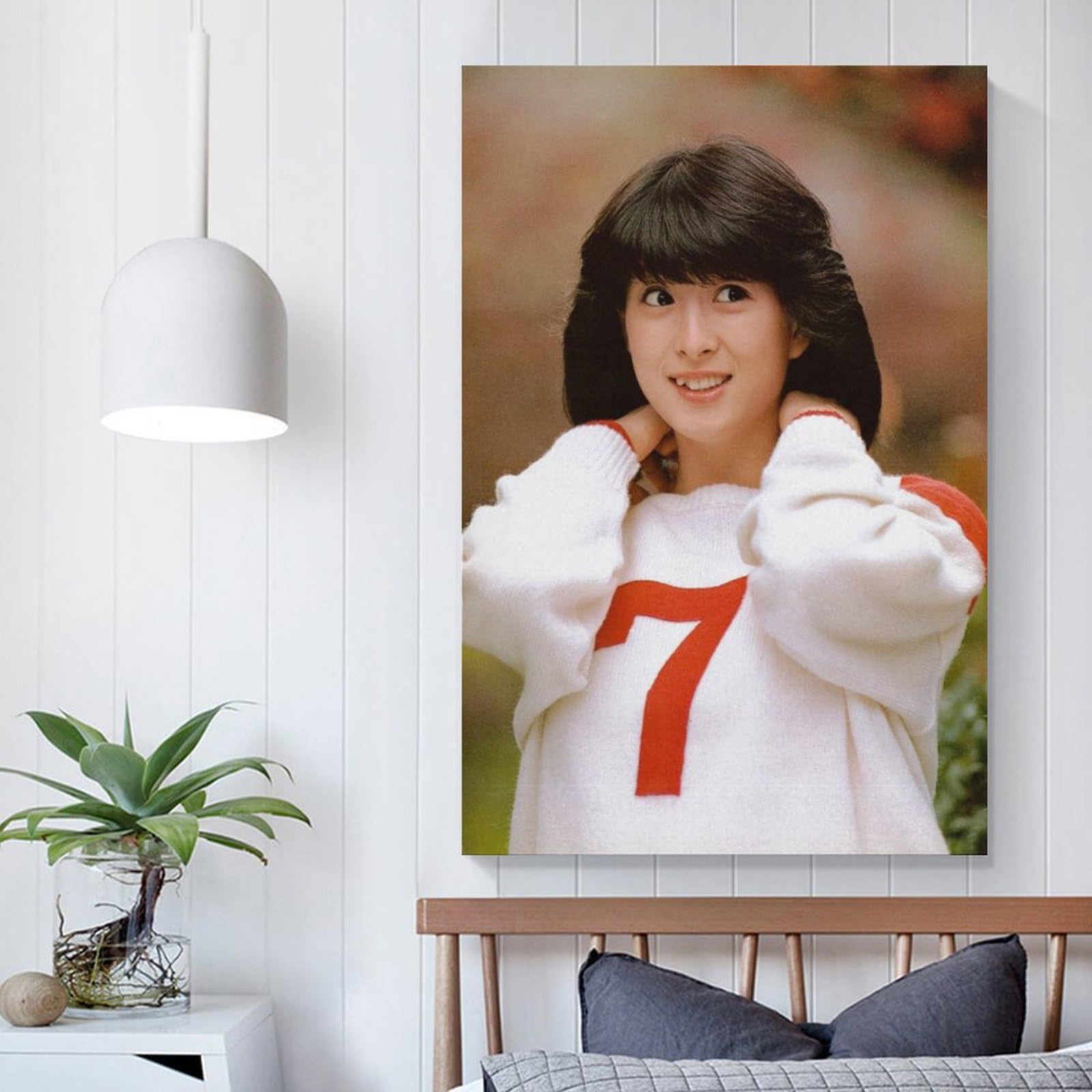 Amazon.co.jp: 河合奈保子 歌手 若い頃3ポスター キャンバス 芸術